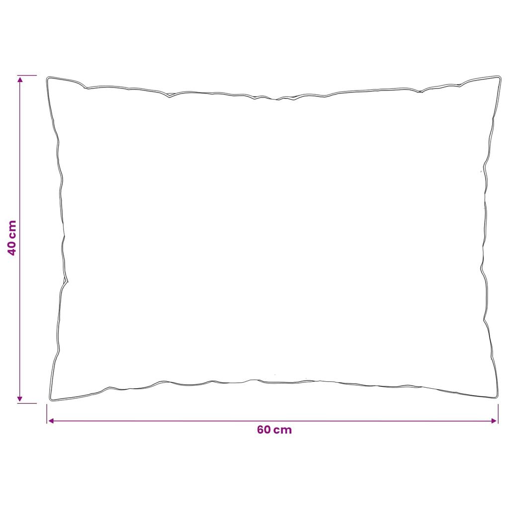 Pillow 40 X 60 Cm Australian Wool White
