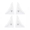TKVLN1 4Pcs Car Door Silicone Buffer Sticker Anti Collision Scratch For Tesla Model-3 Model-S Model-X Model-Y Cybertruck Roadster
