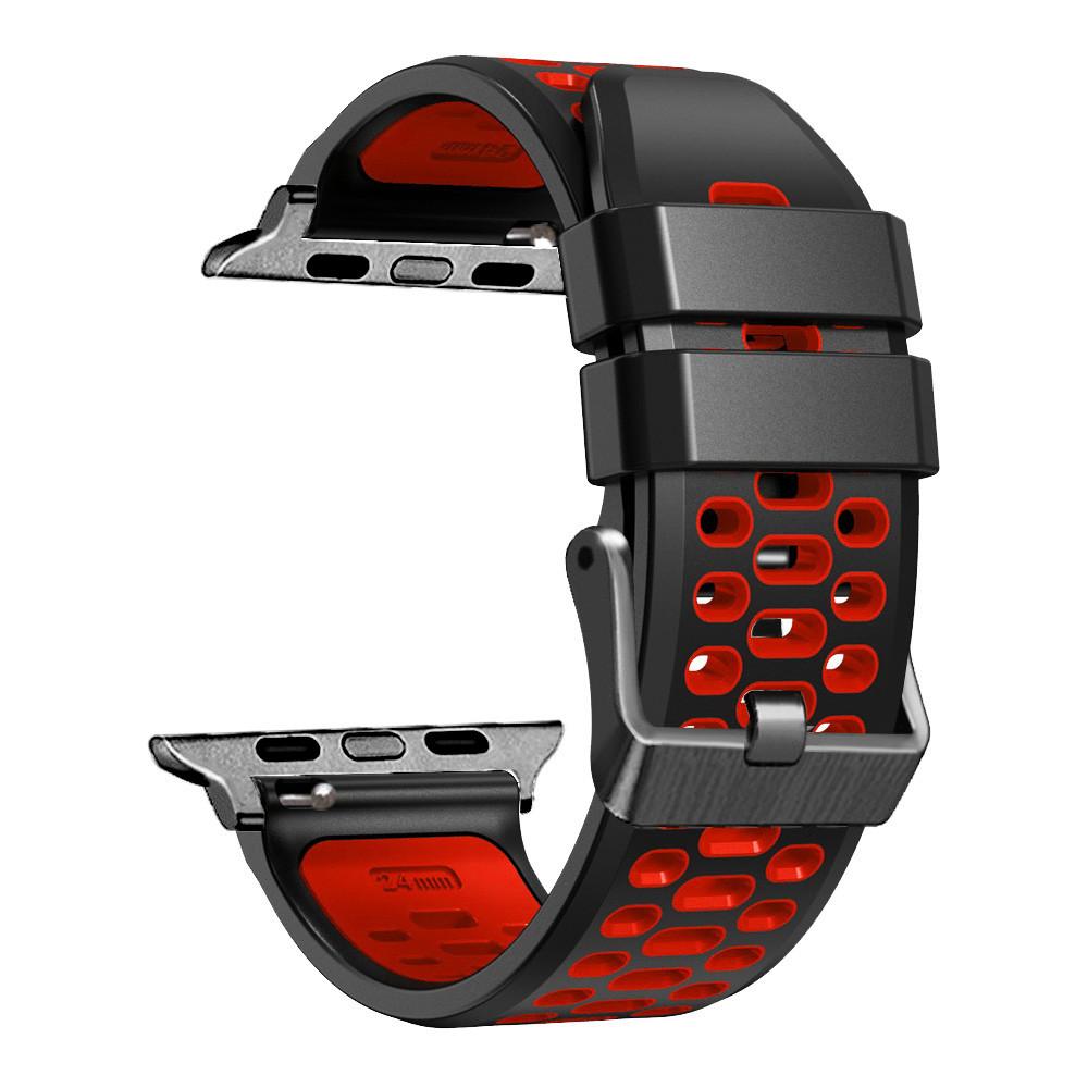 Sport Silicone Strap For Apple Watch Ultra 2 49mm Bracelet Wristband For Apple Watch Series 10 9 8 7 SE 6 46mm 45mm 44mm 42mm