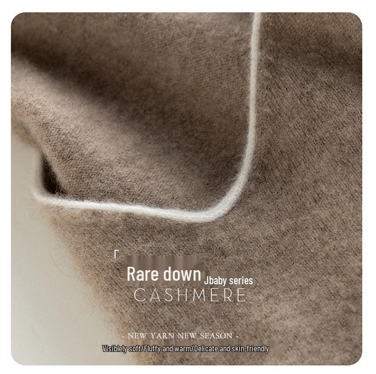 2024 Autumn/Winter Women's Cashmere V-Neck Loose Knit Pullover Sweater - Long Sleeve, Lazy Style Fashion