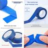 Blue Washi 3D Texture Tape: Anti-UV, High Temperature, No Residue, Beautiful Texture, Masking Tape.