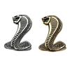 1 x Shelby logotips 3D metāla auto priekšējā režģa emblēma Ford Mustang Shelby Cobra GT500 utt.. (3.74''x2.28'')