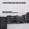 Pasek do przenoszenia kufrów z uchwytem Uniwersalny uchwyt do bocznego kufra motocyklowego Pasek mocujący Uchwyt do aluminiowego kufra bocznego Top Case