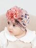 Lovely Flower Baby Girls Hat For Newborn Soft Cotton Baby Boys Girls Hat Turban Head Wraps Infant Toddler Cap Beanies