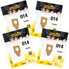 Set of 4 Packs of 4 Vacuum Cleaner Bags 64014 for Firstline TopFilter Premium Ref. 9995250