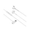 In-ear Wired Type-C Earphones with Mic, Noise-Canceling for Calls & Gaming - C1