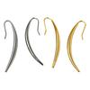 1 Pair Large Long Teardrop Geometry Earrings for Women, Metal Drop Dangle Earrings, Polished Waterdrop Earring for Party, Wedding, Daily Wear
