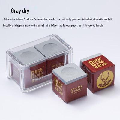 BUCK Series Billiard Chalk