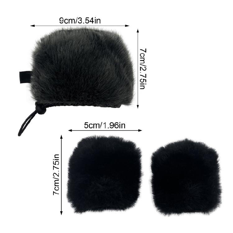 Multiple Device Compatible Windscreen Features Shockproof Structure & Splashing Resistant Construction for ZOOM H5STUDIO