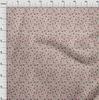 oneOone Cotton Flex Light Brown Fabric Asian Suzani  Fabric For Sewing Printed Craft Fabric By The Yard 40 Inch