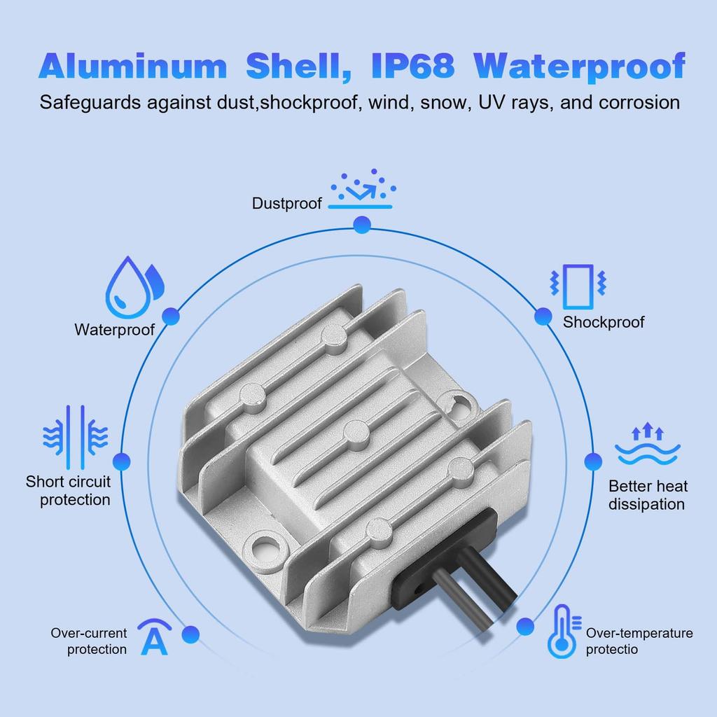Starlink Mini To 30V DC Boost Converter Module with Car Adapter and Cigarette Lighter Plug for and Boats 12V/24V 3.5A Trans-Regulator Step-Up RVs,