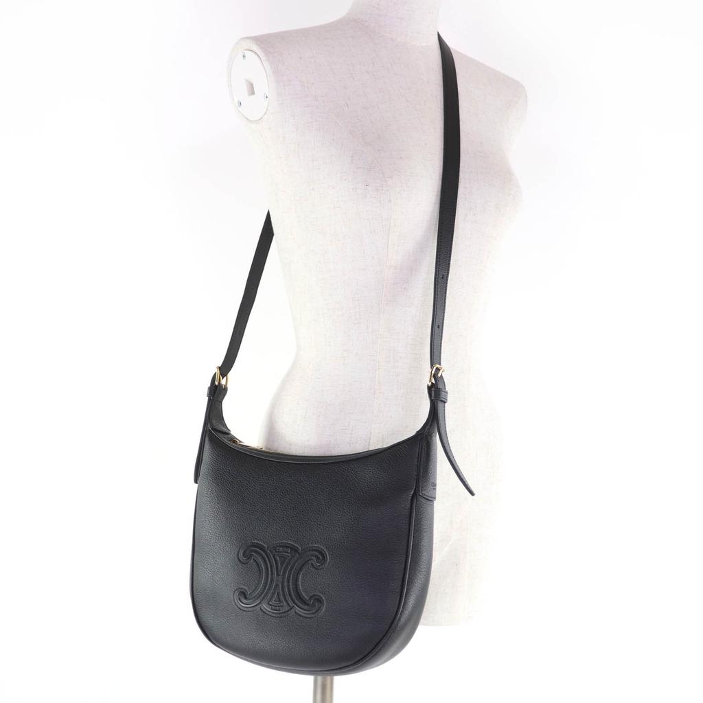 Excellent Sac Bandoulière CELINE Cuir Triomphe Eloise Petit Sac à Main 2 Voies 11725 Occasion