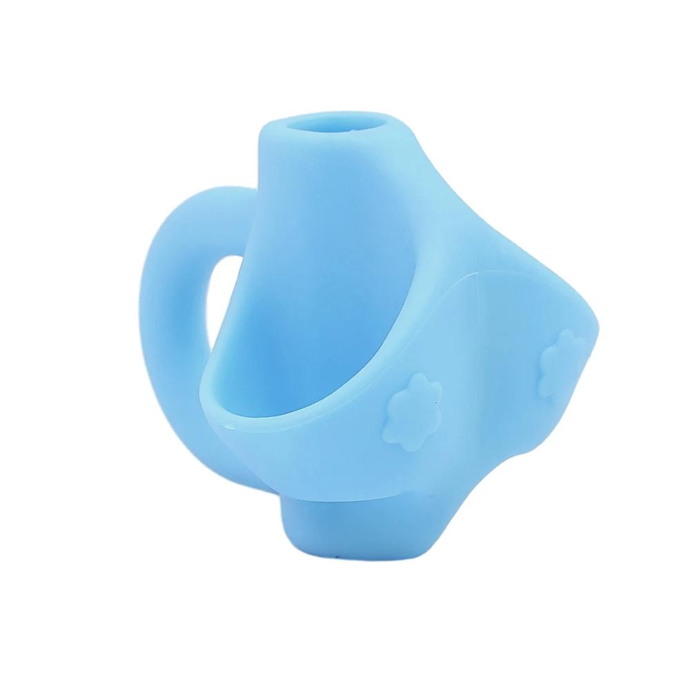 Children Writing Pencil Pen Holder Learning Practice Soft Silicone Pencil Grips for Kid Student Handwriting Posture Correction