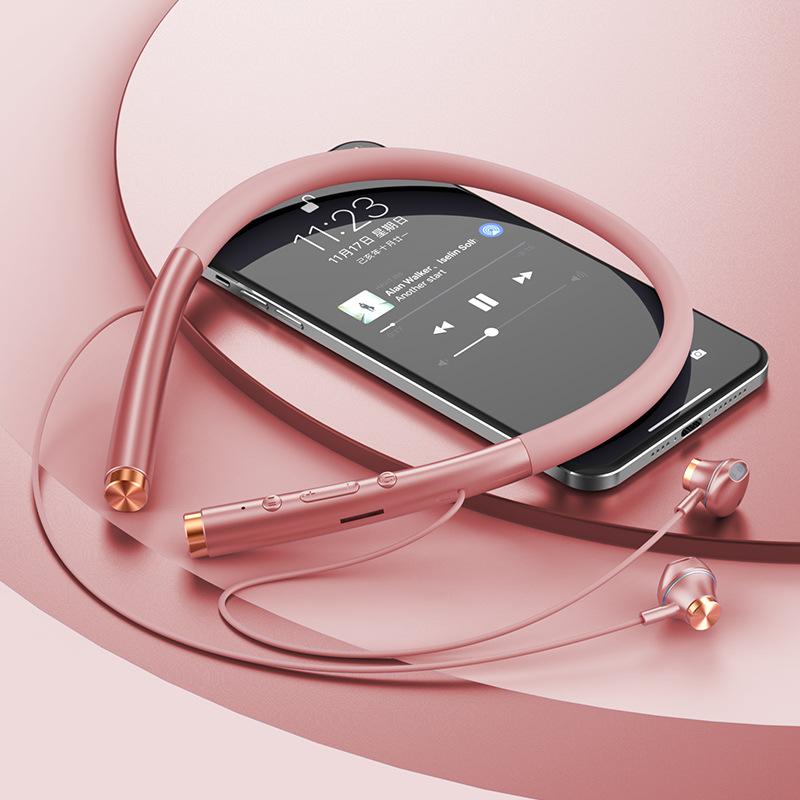 Sports Wireless High-power Bluetooth Headset Neck-hanging Universal