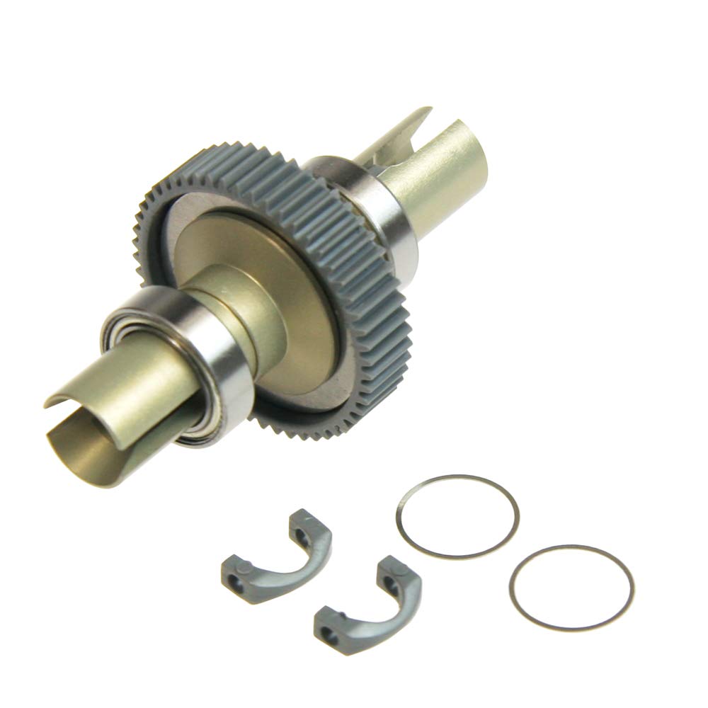 SP Low Friction Ball Differential Set (7075 Jura) with 52T Gears: for Tamiya XV01
