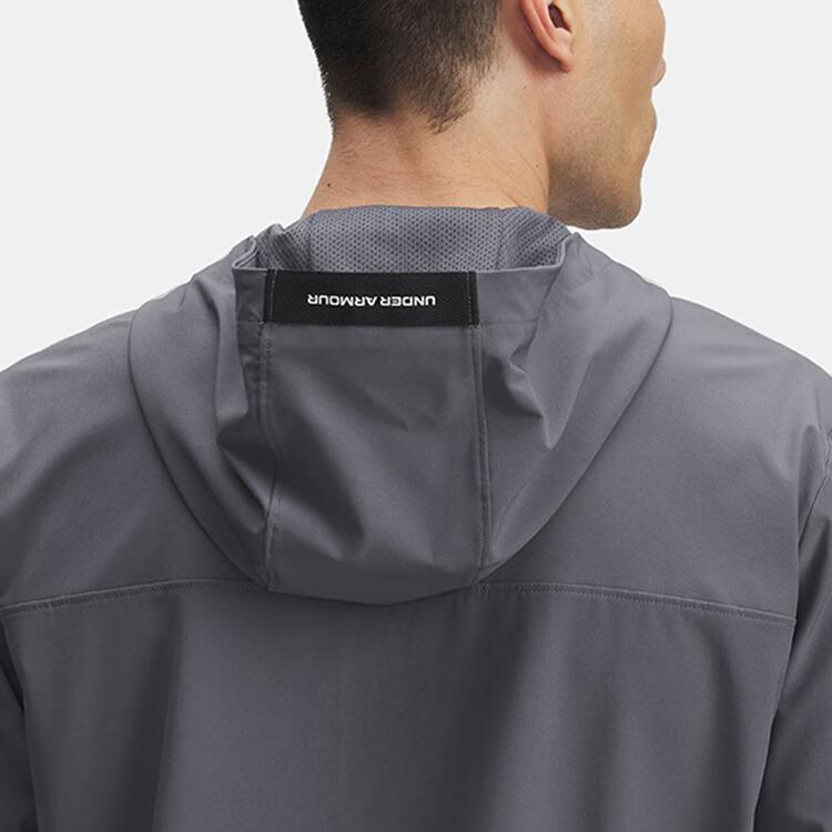 Under Armour Jackets Men's Gray Hooded Moderate Other 6004967-025