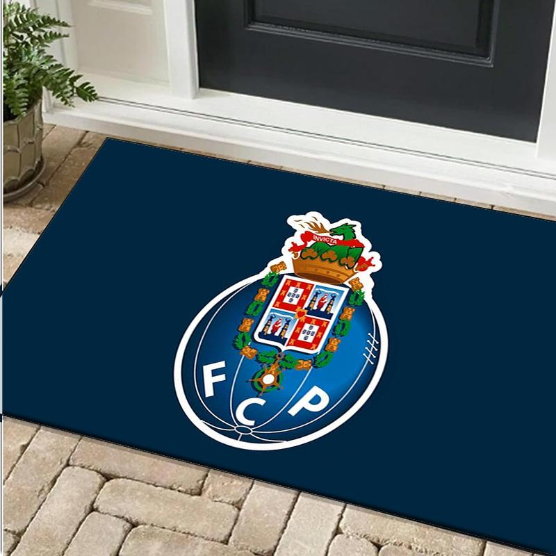 Fc Porto Crest Design Carpet, Chair Rug,Rug for Office Bedroom living rooms, Doormat decor Fan Gift Christmas Gift