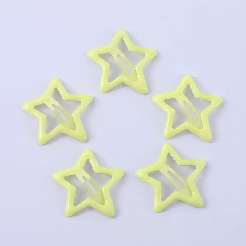 

Заколка для волос Dopamine Star Drip Oil для женщин и младенцев - Аксессуар для боковой челки и BB-заколка