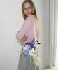RONRON Daily Soft V Neck Knit Pink