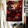 Kurumi Tokisaki Wall Tapestry Aesthetic Wall Hanging Printed Fabric Blanket Decorative Tapestries for Bedroom Living Room Home Decor