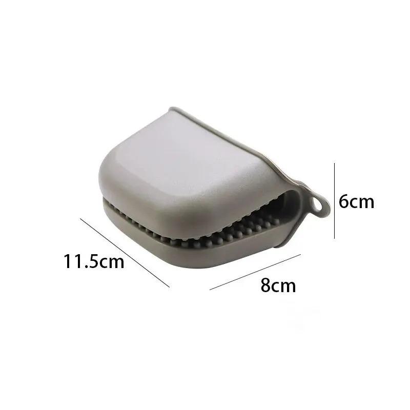 2 Dicke Isolierte Handclips Mit Rutschfestigkeit Und Hochtemperaturbeständigkeit Mikrowellenofen Silikonhandschuhe Küchenbackhandschuhe