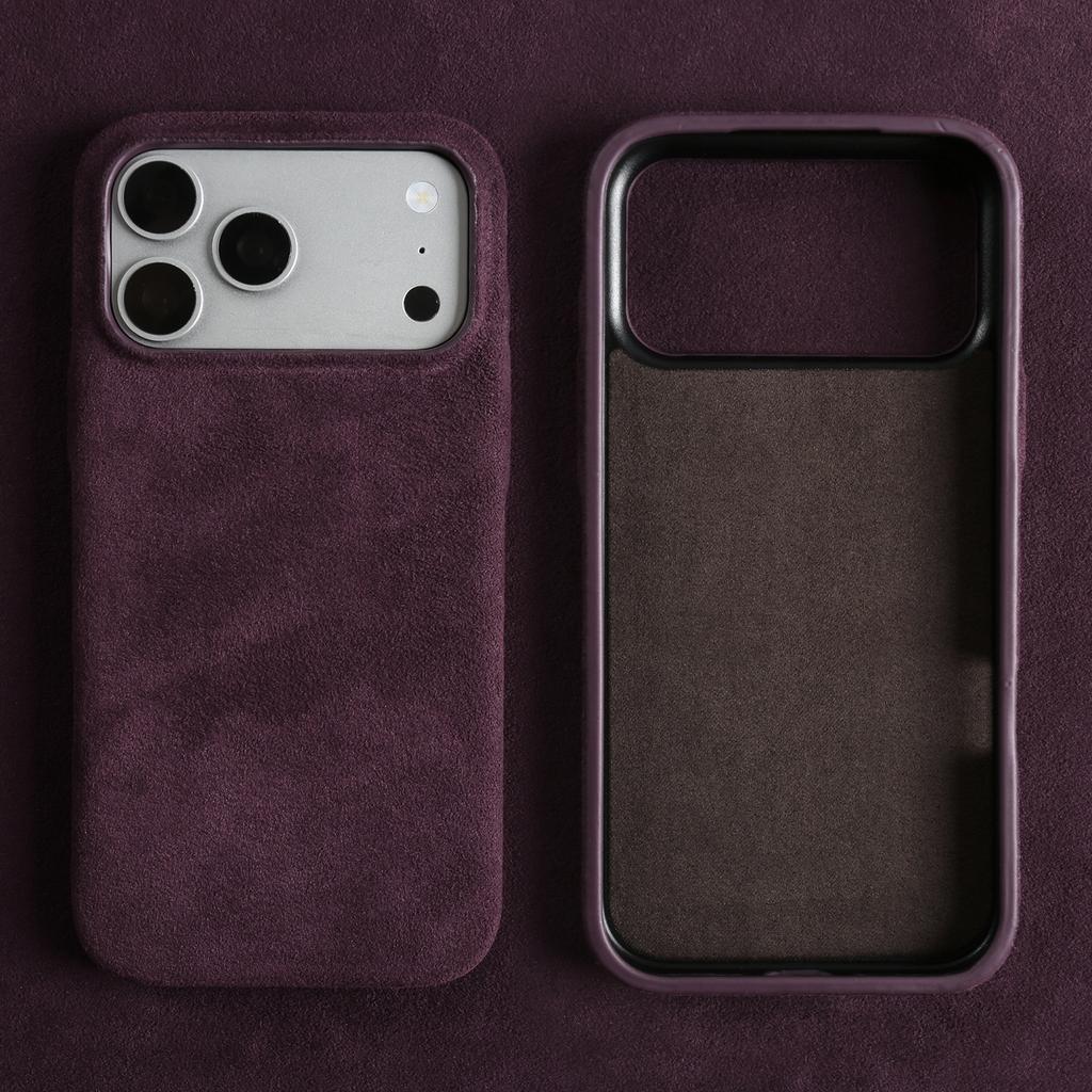 For Alcantara Premium Phone Case for Iphone 17 Pro Max Air 16e 16 15 14 Plus 13 12 Mini 11 XR XS Max 7 8 Back Cover Case Shell