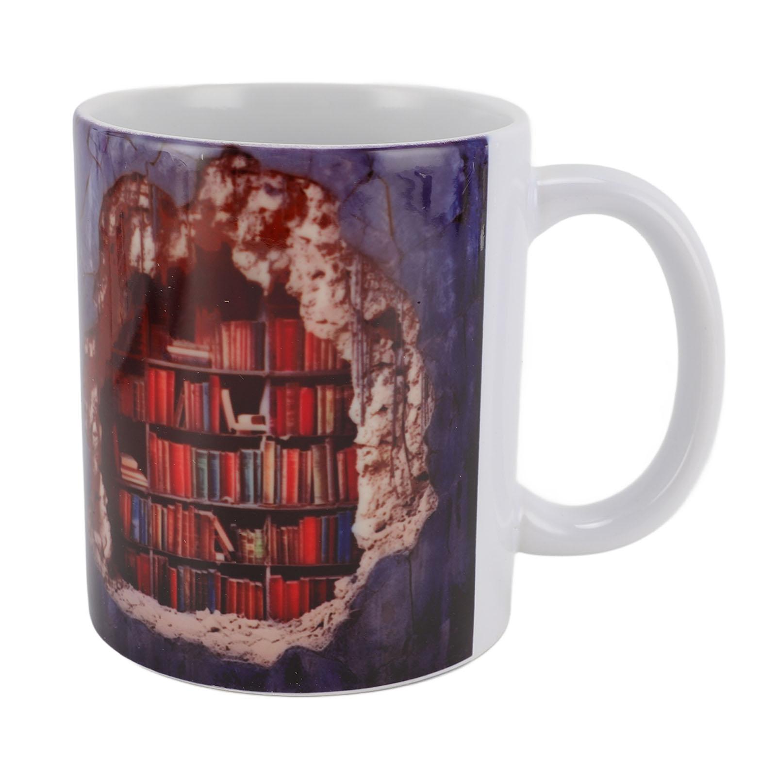

Библиотечная полка чашка керамическая многофункциональная 3D библиотечная книжная полка кружка для кофе для дома