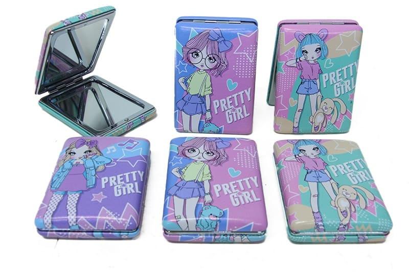 

Карманное зеркало прямоугольное для пухлой красивой девушки