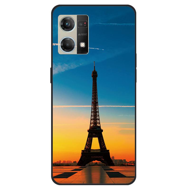 Für Oppo Reno7 4G Hülle CPH2363 Stoßfest Weiches Silikon TPU Rückseite für Oppo F21 Pro F21Pro Handyhüllen für Reno 7 4G Niedlich