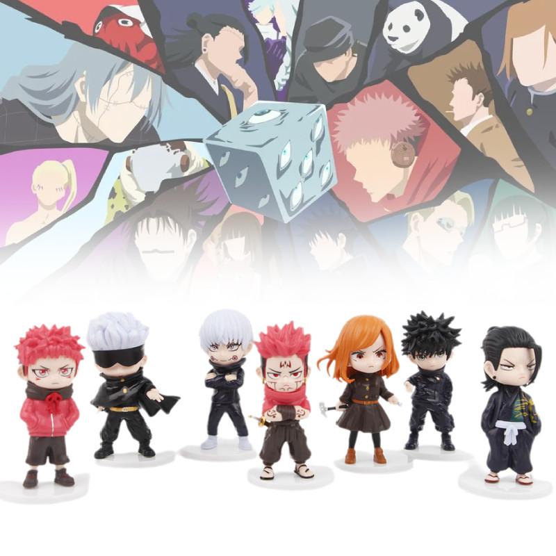 High Quality 10.5cm Jujutsu Kaisen Itadori Yuji Sukuna Chibi Pvc Figure For Collectors