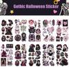 New Goth Girl Halloween Tattoo Stickers Waterproof Party Party Gift Funny Fun Face Stickers