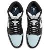 Jordan Air Jordan 1 Support Lightweight Mid top Vintage Basketball Shoes Men's Black White Blue DQ8426-002
