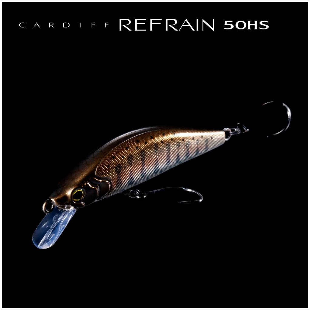 SHIMANO Trout Lure Minnow Cardiff Refrain 50HS 006 ST Clear Bait ZN-250W