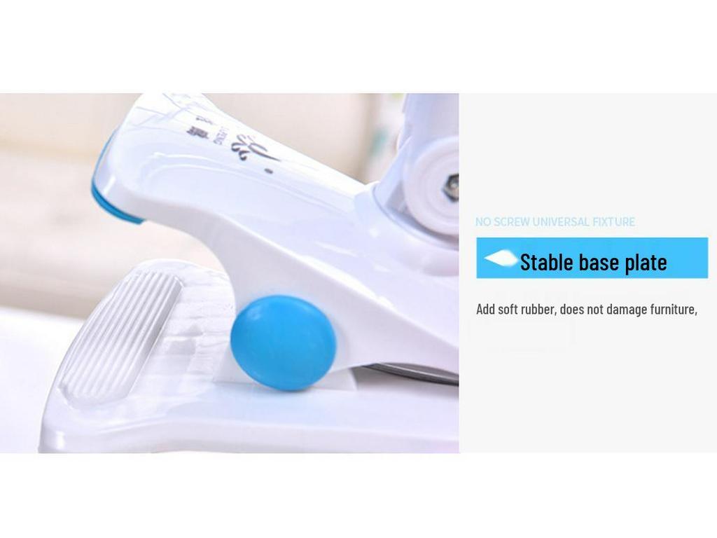 Jiapeng Kompaktowy wentylator stołowy z klipsem - Energooszczędny wentylator letni do akademików i biur