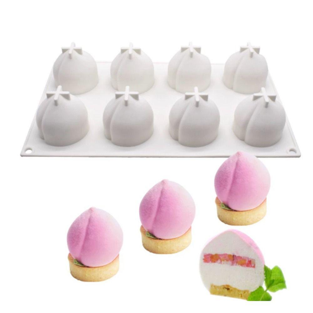 Silicone Fruit Mousse Cake Molds Handmade Mousse Dessert Mold  Dessert Decorating Tool