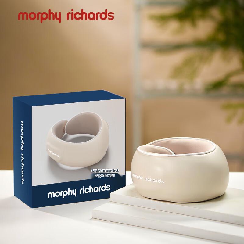 Morphy Richards MR2031 U-Shaped Neck Massager Pillow with Heat