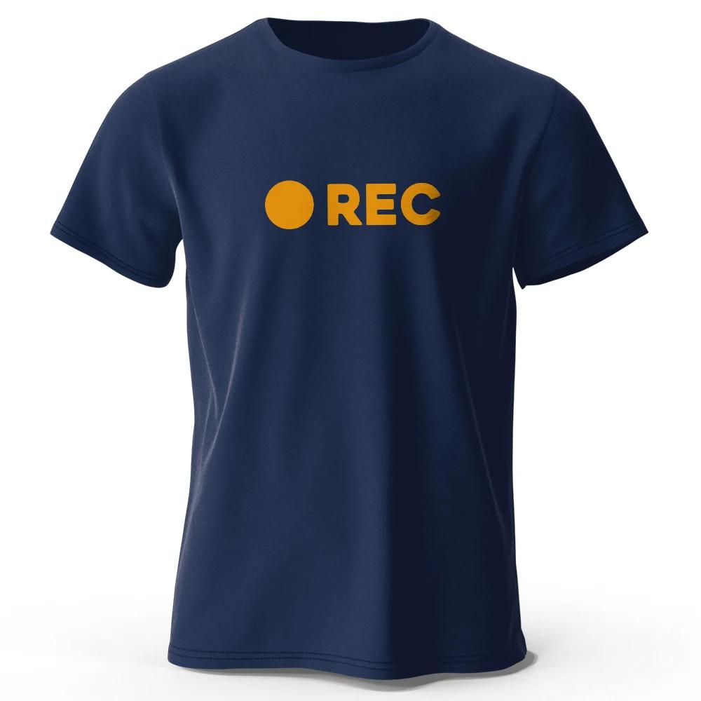 REC Printed Essential Wardrobe 100% Cotton T-Shirt, Soft & Breathable Round Neck Short Sleeve Tee for Men