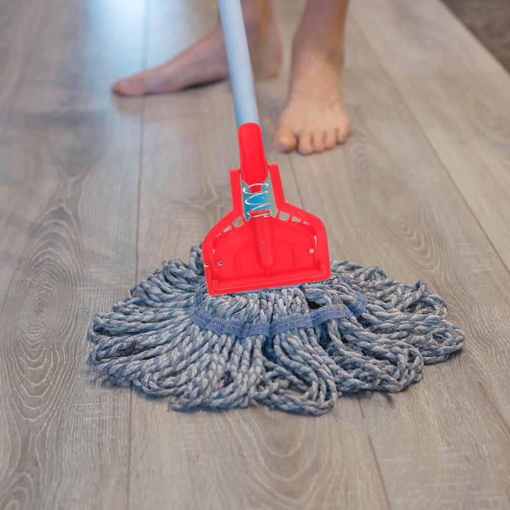 Heavy Duty Detachable Mop Head Clamp Quick-Releasing Design Easy-to-Use Universal Mop Head Replacement Clip for Commercial Home