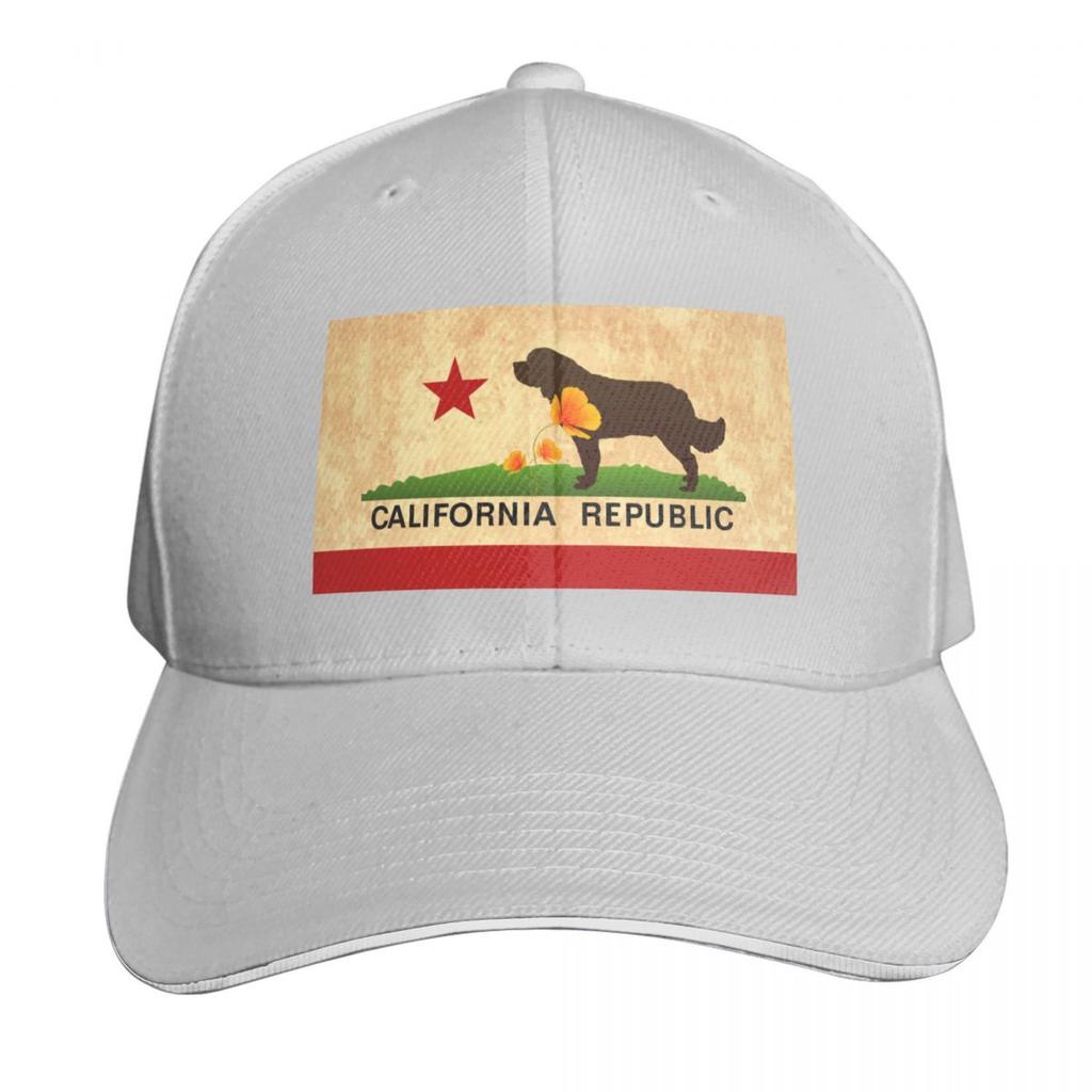 California Flag Face Mask Baseball Cap Golf sun hat hiking hat tactical cap Ladies Unisexs