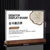 Acrylic Bulletin Board A4/A5/A6 Price Label Display Rack Desk Display Stand  Restaurant