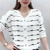 Plus Size 6XL Mint Mambo Early Spring and Autumn Tops Women's Spring Thin Tops Thin Knitwear