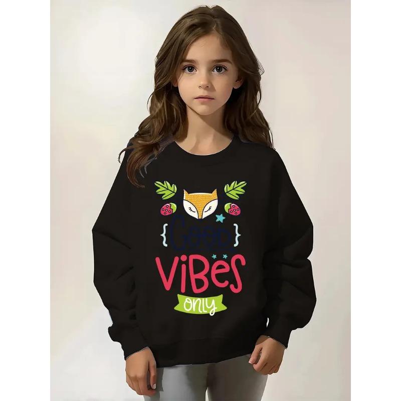 Children's Sweatshirt Autumn New Style Loose and Western Style Children's Spring and Autumn Cartoon Round Neck Sweatshirt RA02