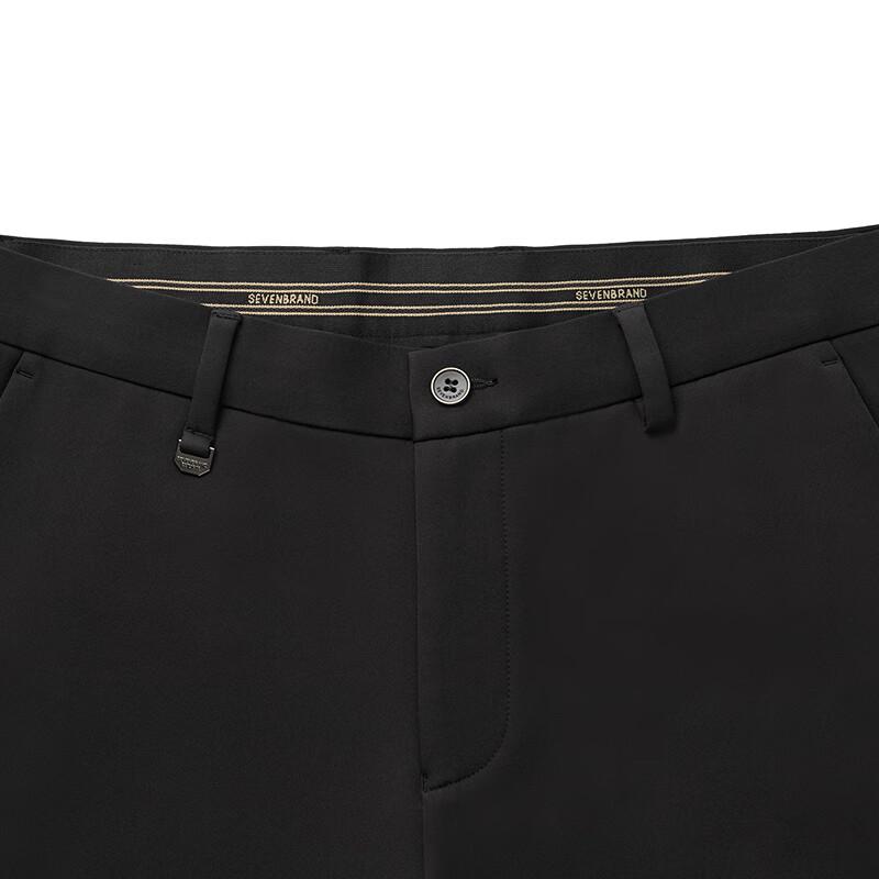 Septwolves 'Hot Lava' Men's Antibacterial Slim Straight Casual Trousers