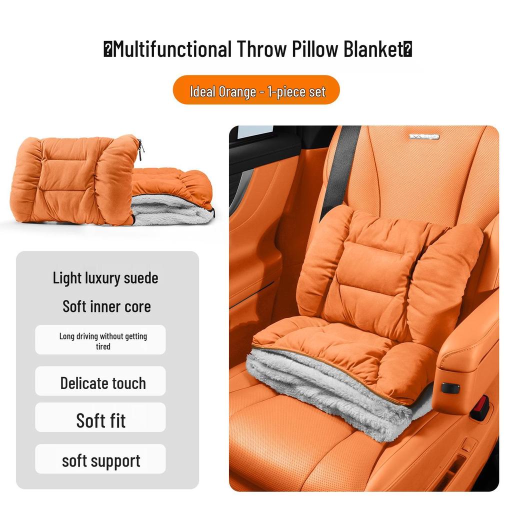 Honda Accessories: Flannel Headrests, Lumbar Supports, Neck Pillows for CRV, Fit, 11th Gen Civic, and Accord.