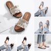 Korea Style Ladies Womens Flats Slip On Comfy Flip Flop Slider Slippers Sandals In Chic Colors