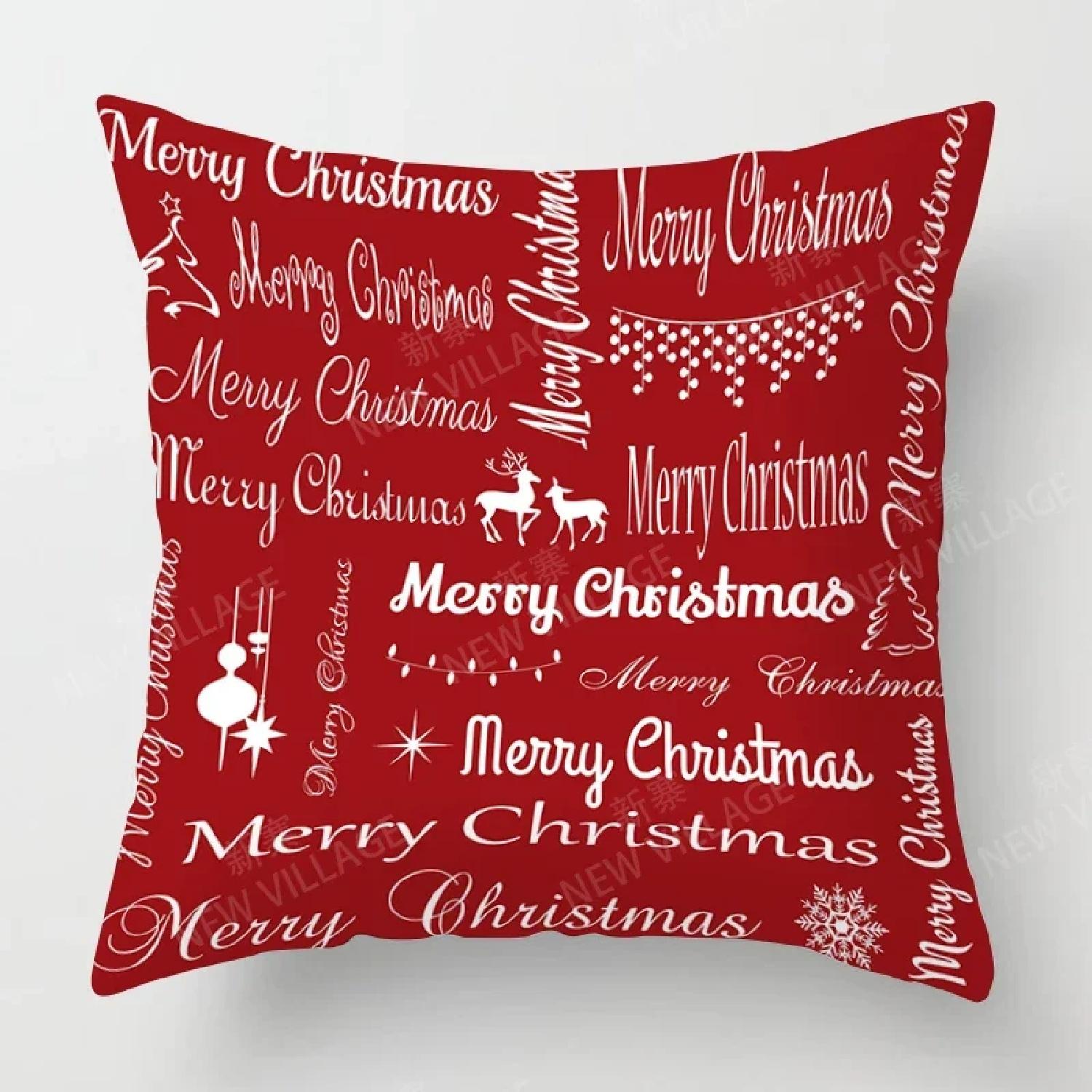 

Christmas series pillowcases sofas cushion s home decor can be customized for holiday celebrations --bttbzt--,(10) 66x66cm