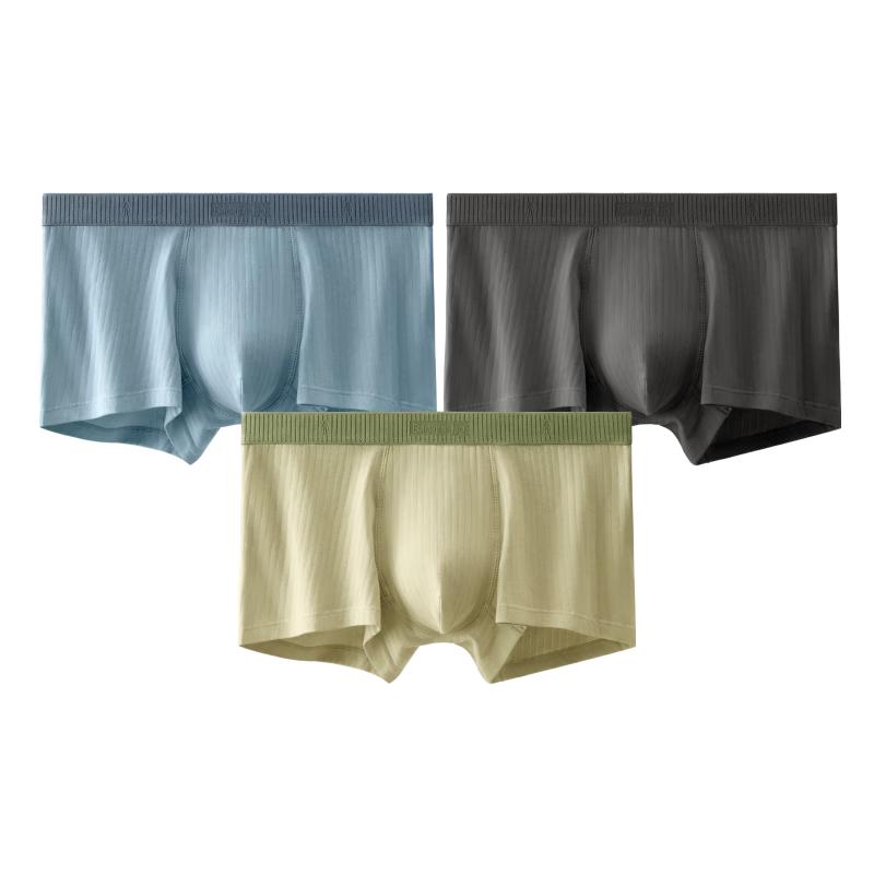 

Banana Underwear 311S Men s 7A Anti-bacterial Cotton Boxer Briefs 3-Pack 3XL