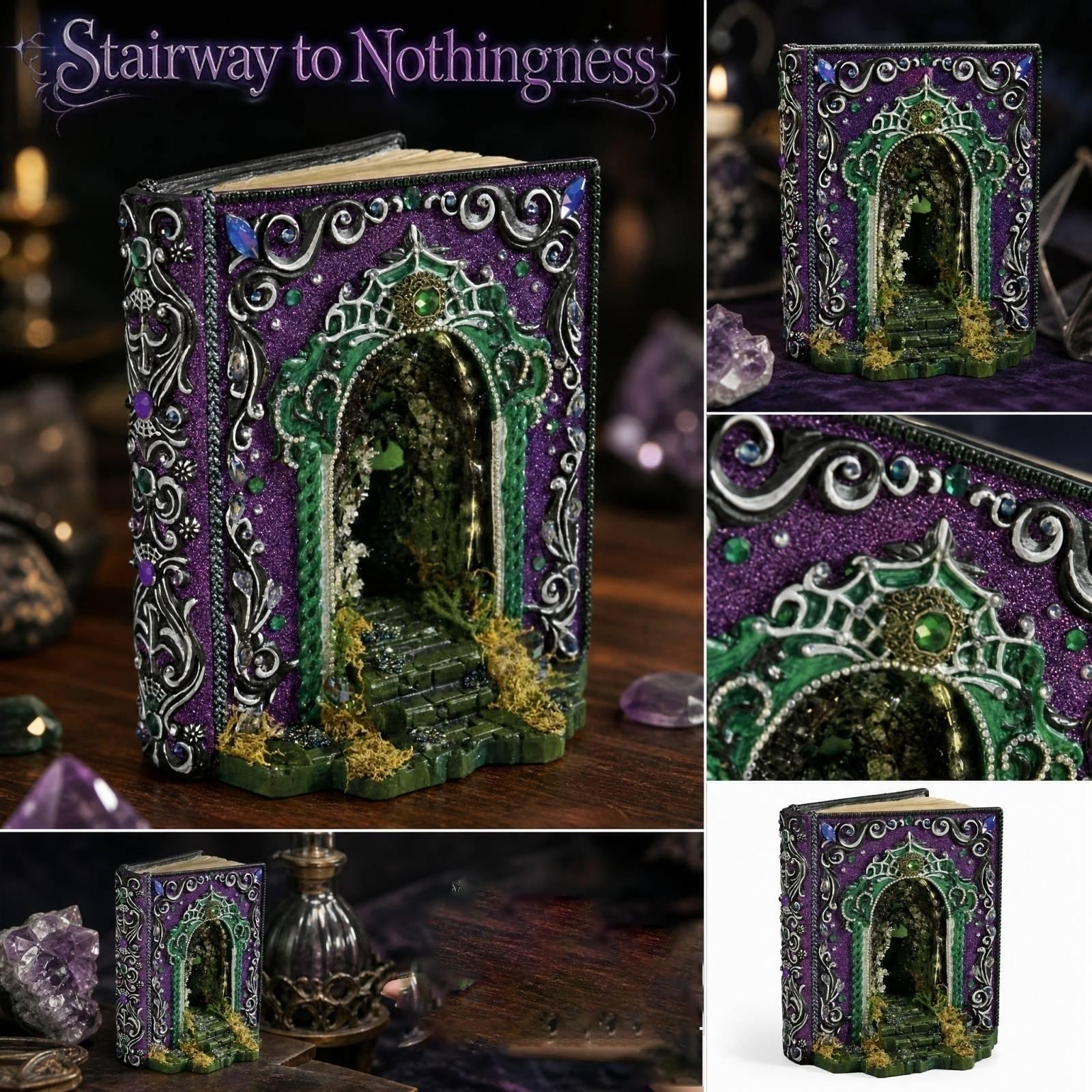 Stairway to Nothingness Exhibition Print - Abstract for Home Wall Décor One Size