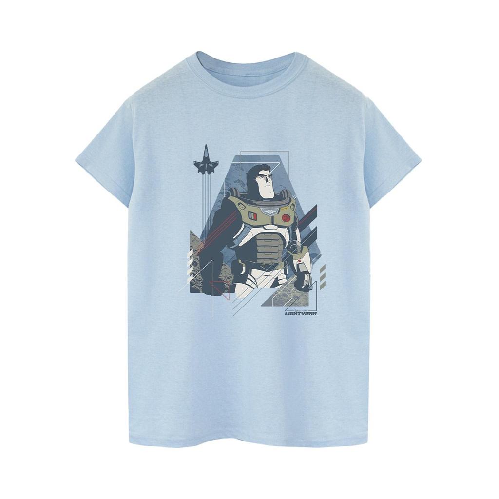 Disney Mens Lightyear Look To The Stars T-Shirt