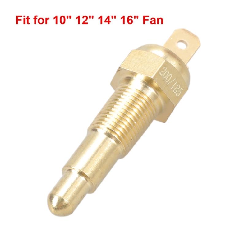 3/8Inch Quick Response Engine Cooling Fan Temperature Sensor for Optimally Driving Conditions Efficient Heat Management